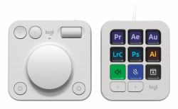 Logitech MX Creative Console Keypad Bluetooth/USB Γκρι 