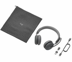 Logitech Zone Wireless 2 Ακουστικά Ασύρματος Head-band Γραφείο/Τηλεφωνικό κέντρο USB Type-C Bluetooth Γραφίτης 
