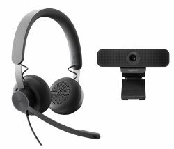 Logitech Zone Wired UC Προσωπικό σύστημα τηλεδιάσκεψης Καλωδιωμένος [Ενσύρματος] Γραφίτης 
