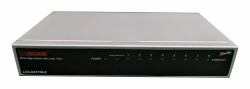 Longshine 8-Port 10/100/1000 Mbit/s Desktop Μη διαχειρίσιμος Gigabit Ethernet [10/100/1000] Επιφάνεια Εργασίας Άργυρος 