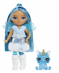 MGA Entertainment Rainbow High Littles Rainbow Fantasy Fairies Doll- Sapphire [blue] 