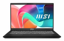 MSI Modern 15 H C2RMG-282UK Intel Core 5 210H Laptop 39,6 cm [15.6"] Full HD 16 GB DDR4-SDRAM 512 GB SSD Wi-Fi 6E [802.11ax] Windows 11 Home Μαύρος [Μαύρο]  - Έκδοση UK