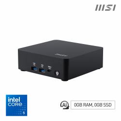 MSI Cubi NUC AI 1UMG i5 125H BB Κύβος Μαύρος [Μαύρο] BGA 2049 1,2 GHz 