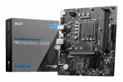 MSI PRO H610M-E DDR4 μητρική κάρτα Intel H610 LGA 1700 micro ATX 
