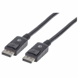 Manhattan 307116 καλώδιο DisplayPort 2 m Μαύρος [Μαύρο] 