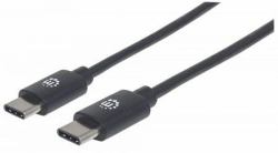 Manhattan 354868 καλώδιο USB USB 2.0 0,5 m USB C 0,48 Gbit/s Μαύρος [Μαύρο] 