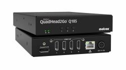 Matrox QUADHEAD2GO 4K VIDEO WALL APPLIANCE Μαύρος [Μαύρο] 15 W 