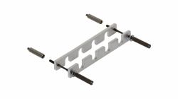 Matrox Secure cable solution for D-Series D1450. This solution includes 2 x plates and 2 x thumbscrews. κλειδαριά καλωδίων 