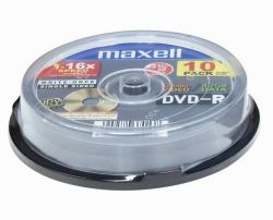 Maxell DVD-R 4,7GB 16X 10-Pack 10 τεμάχια 