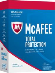McAfee Total Protection 2018 1D 1Y Ασφάλεια προστασίας από ιούς Γερμανικά 1 άδεια[ες] 1 έτος[η] 