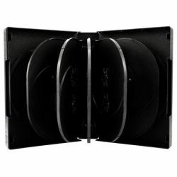 MediaRange BOX18 θήκη οπτικού δίσκου Θήκη DVD 12 δίσκοι Μαύρος [Μαύρο] 