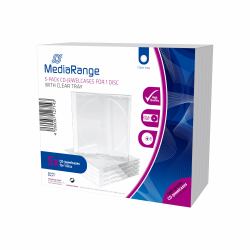 MediaRange BOX31-T θήκη οπτικού δίσκου Πλαστικές διαφανείς θήκες 1 δίσκοι Διαφανής 