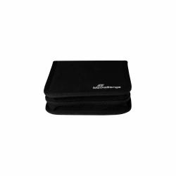 MediaRange BOX50 θήκη οπτικού δίσκου Θήκη πορτοφολιού 24 δίσκοι Μαύρος [Μαύρο] 