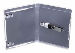 MediaRange Usb Flash Drive Case - Polypropylene [Pp] - Transparent - Warranty: 12M