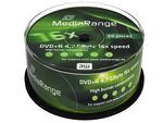 MediaRange MR445 κενό DVD 4,7 GB DVD+R 50 τεμάχια 