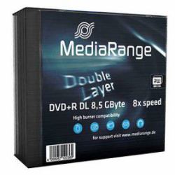 MediaRange MR465 κενό DVD 8,5 GB DVD+R DL 5 τεμάχια 