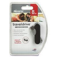 Memorex Travel Drive Capless 8GB μονάδα USB flash Μαύρος [Μαύρο] 
