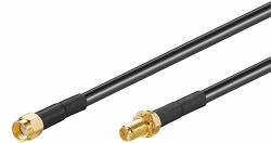 Microconnect 51675 ομοαξονικό καλώδιο 1 m RP-SMA Μαύρος [Μαύρο] 