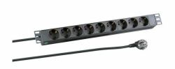 Microconnect CABINETACC23 μονάδα διανομής ρεύματος [PDU] 8 Έξοδος [οι] εναλλασσόμενου ρεύματος 1U Μαύρος [Μαύρο] 