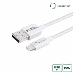 Microconnect ECO-LIGHTNING2 καλώδιο Lightning 2 m Λευκός [Άσπρος] 