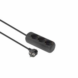 Microconnect GRU0035B επέκταση ρεύματος 5 m 3 Έξοδος [οι] εναλλασσόμενου ρεύματος Εσωτερικός [Εσωτερικού χώρου] Μαύρος [Μαύρο] 