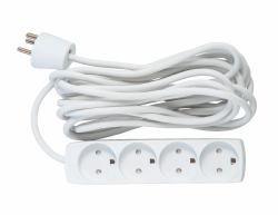 Microconnect GRU00450WDK επέκταση ρεύματος 5 m 4 Έξοδος [οι] εναλλασσόμενου ρεύματος Εσωτερικός [Εσωτερικού χώρου] Λευκός [Άσπρος] 
