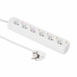 Microconnect GRU00615W επέκταση ρεύματος 1,5 m 6 Έξοδος [οι] εναλλασσόμενου ρεύματος Λευκός [Άσπρος] 