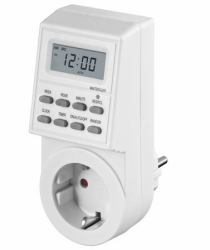 Microconnect GRUTIMER1 ηλεκτρικό χρονόμετρο Λευκός [Άσπρος] Ημερήσιος/εβδομαδιαίος χρονοδιακόπτης 