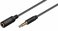 Microconnect IPOD003B καλώδιο ήχου 1 m 3.5mm Μαύρος [Μαύρο] 