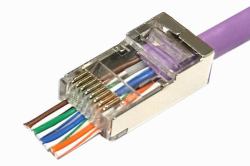 Microconnect KON506-50EZ ενωτικό καλωδίων RJ45 Άργυρος 