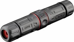 Microconnect KON523 ενωτικό καλωδίων RJ45 Μαύρος [Μαύρο] 