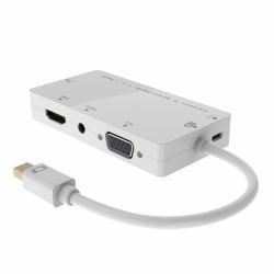 Microconnect MDPDVIHDMIVGAAA φορητός σταθμός σύνδεσης & προσομοιωτής θύρας Mini DisplayPort Λευκός [Άσπρος] 