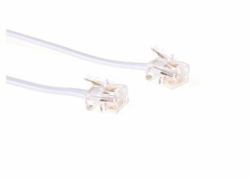 Microconnect MPK181W καλώδιο τηλεφωνίας 1 m Λευκός [Άσπρος] 