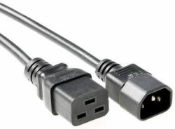 Microconnect PE0191420 καλώδιο ρεύματος Μαύρος [Μαύρο] 2 m C19 σύνδεσμος C14 σύνδεσμος 