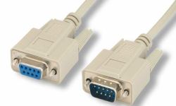 Microconnect SCSEHN30 σειριακό καλώδιο Γκρι 30 m DB-9 