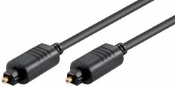 Microconnect TT620BKAD καλώδιο ήχου 2 m Toslink Μαύρος [Μαύρο] 