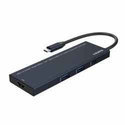 Microconnect USB3.1CCOM18 φορητός σταθμός σύνδεσης & προσομοιωτής θύρας Καλωδιωμένος [Ενσύρματος] Μαύρος [Μαύρο] 