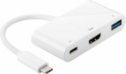 Microconnect USB3.1CCOM2 κάρτα γραφικών USB Λευκός [Άσπρος] 