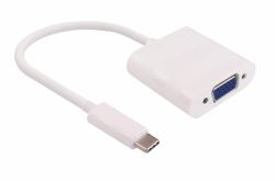 Microconnect USB3.1CVGAW κάρτα γραφικών USB Λευκός [Άσπρος] 