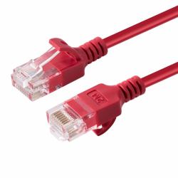 Microconnect V-UTP6A015R-SLIM καλώδιο δικτύωσης Κόκκινο 1,5 m Cat6a U/UTP [UTP] 