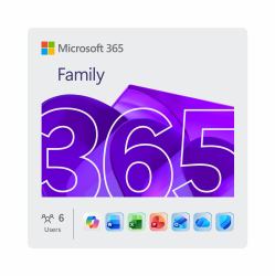 Microsoft Office 365 Family Σουίτα γραφείου 1 άδεια[ες] Πολύγλωσσος 1 έτος[η] 