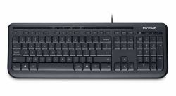 Microsoft Wired Πληκτρολόγιο 600 πληκτρολόγιο Γραφείο USB QWERTY Αγγλικά Η.Π.Α. Μαύρος [Μαύρο]  - Έκδοση UK