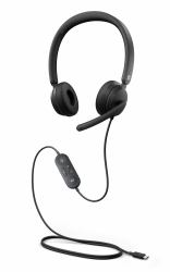 Microsoft Modern USB-C Headset Ακουστικά Καλωδιωμένος [Ενσύρματος] Head-band Γραφείο/Τηλεφωνικό κέντρο USB Type-C Μαύρος [Μαύρο] 