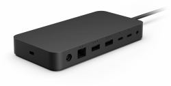 Microsoft Surface Thunderbolt 4 Dock Καλωδιωμένος [Ενσύρματος] Μαύρος [Μαύρο] 