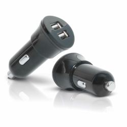 Mobilis Car Charger 2 USB Παγκόσμιος Μαύρος [Μαύρο] Αναπτήρας πούρων Αυτοκίνητο 