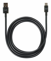 Mobilis 020013 καλώδιο USB 1 m USB A USB C 0,48 Gbit/s 10 W Μαύρος [Μαύρο] 