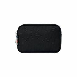 Mobilis 005027 θήκη δίσκων αποθήκευσης Θήκη Sleeve Νάυλον Μαύρος [Μαύρο] 