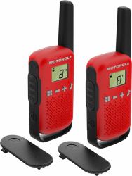 Motorola TALKABOUT T42 αμφίδρομο ραδιόφωνο 16 κανάλια Μαύρος [Μαύρο], Κόκκινο 