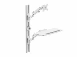 Multibrackets 6817 βάση & στήριγμα All-in-One PC/workstation 10,5 kg Λευκός [Άσπρος] 38,1 cm [15"] 68,6 cm [27"] 