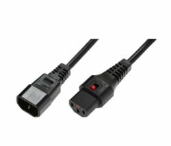 NEXT UPS Systems 88033 καλώδιο ρεύματος Μαύρος [Μαύρο] 2 m C14 σύνδεσμος C13 σύνδεσμος 
